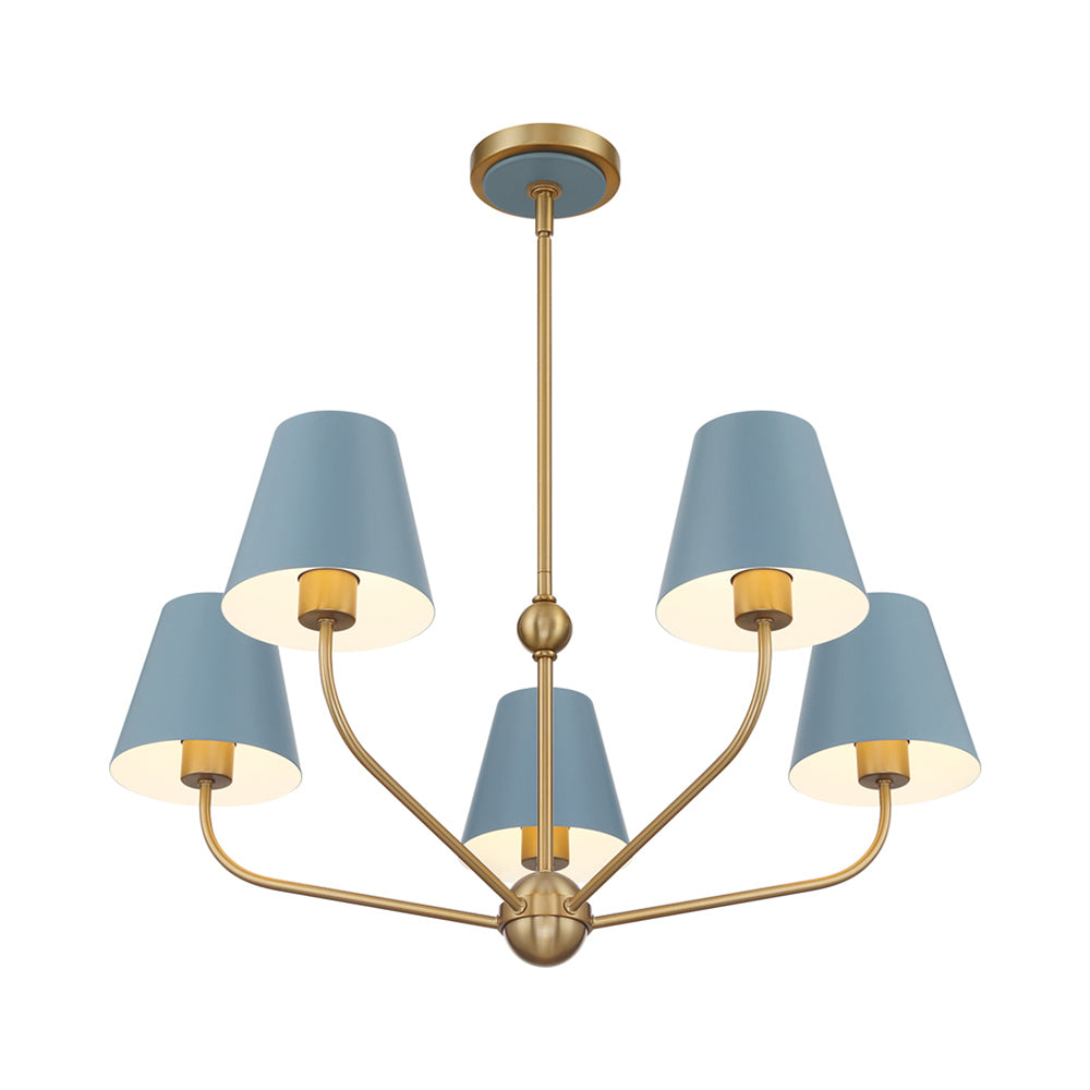 Xavier Multi Light Chandelier in Detail.