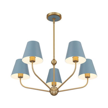 Xavier Multi Light Chandelier in Detail.