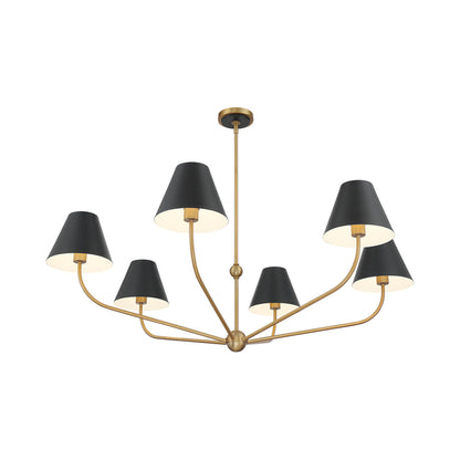 Xavier Multi Light Chandelier in Detail.