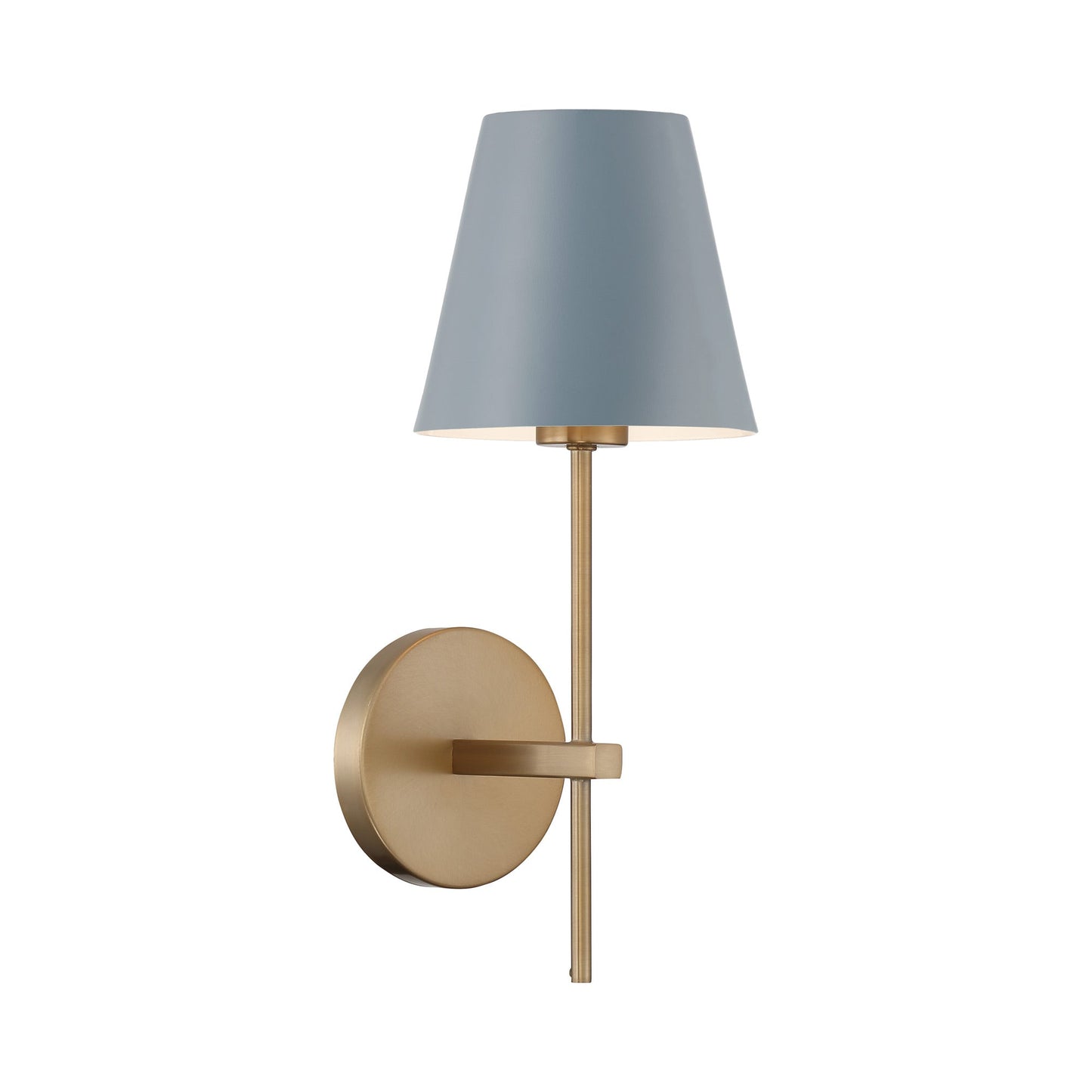 Xavier Wall Light in Vibrant Gold/Blue.