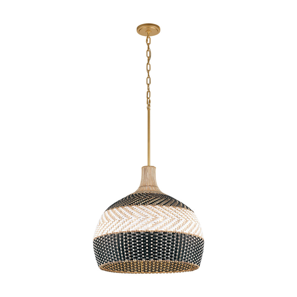Zanzibar Pendant Light in Black (5-Light).