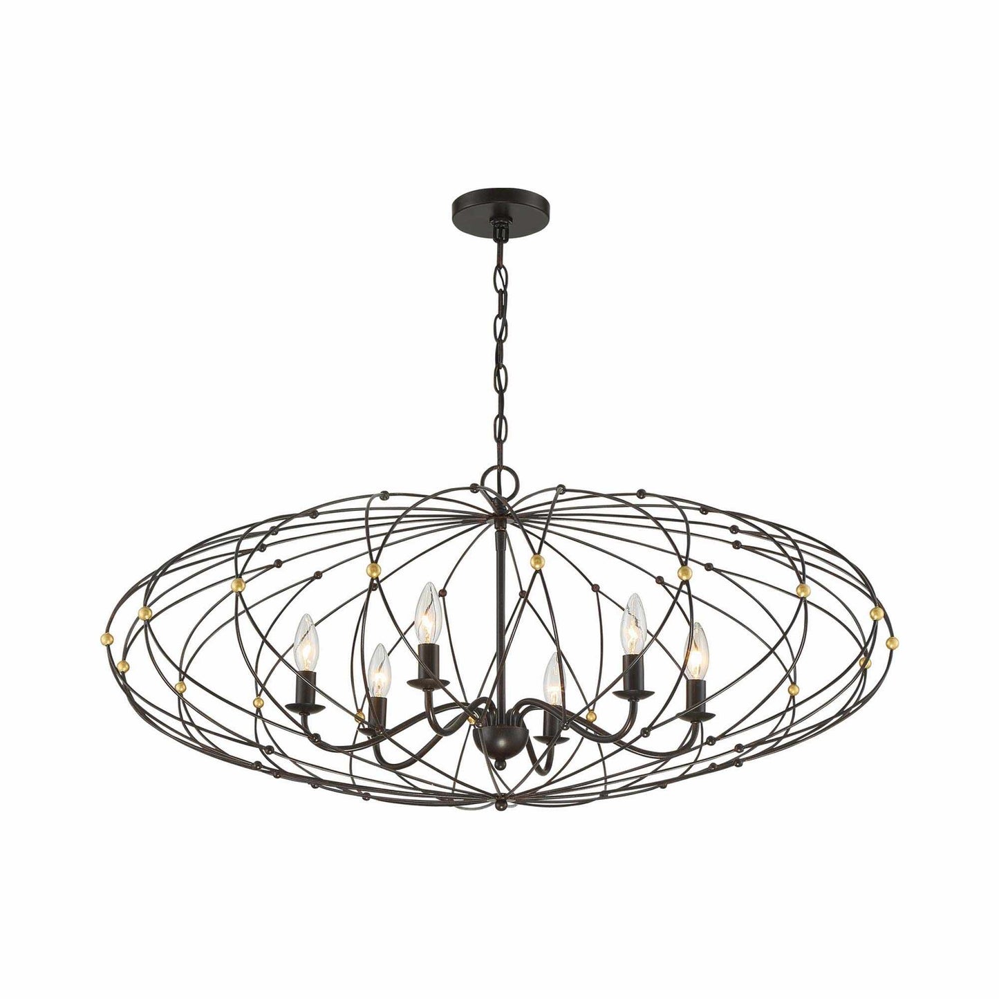 Zucca Chandelier (6-Light).