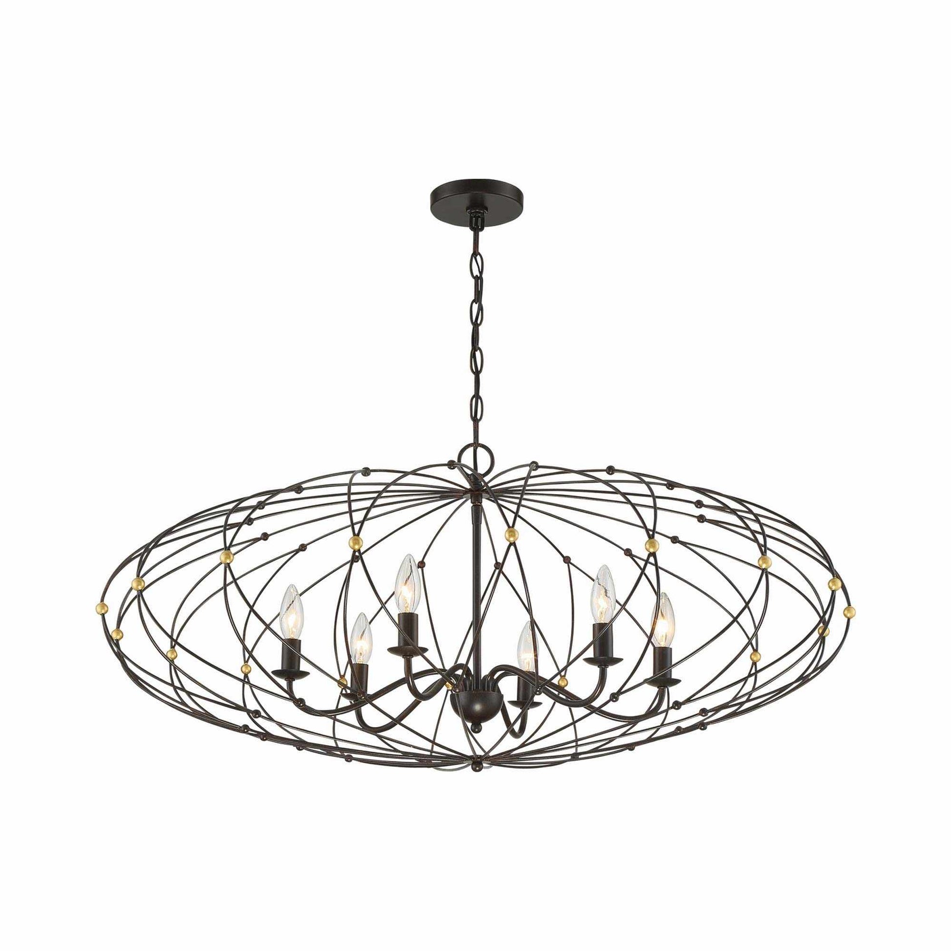 Zucca Chandelier (6-Light).
