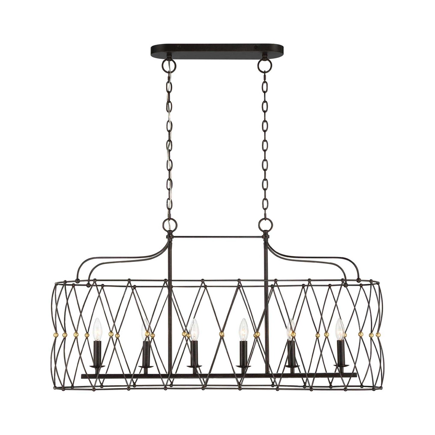 Zucca Linear Chandelier.