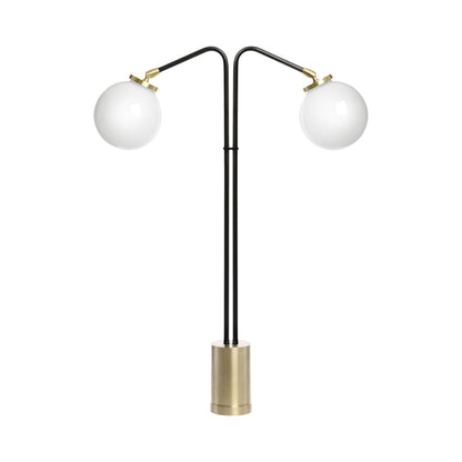 Array Twin Opal Table Light.