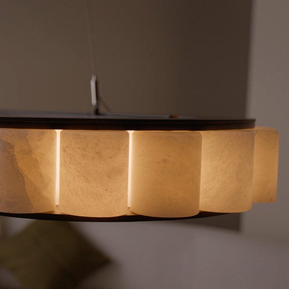 Avalon Oval LED Chandelier in Detail.