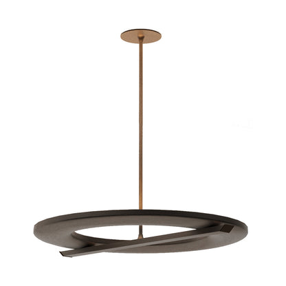 Ceres Uplighter LED Pendant Light in Bronze (Ceiling Mounted).