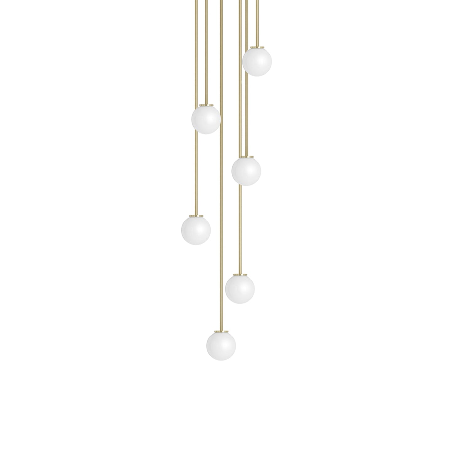 Mezzo Round Cluster Pendant Light (6-Light).