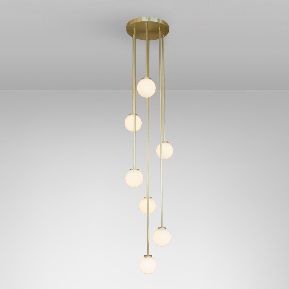 Mezzo Round Cluster Pendant Light in Detail.