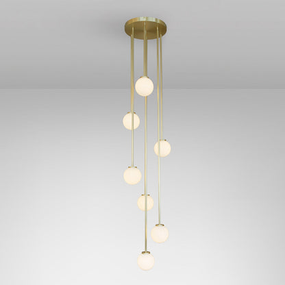 Mezzo Round Cluster Pendant Light in Detail.