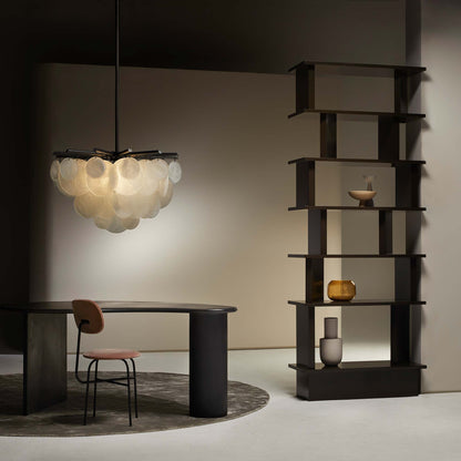 Nimbus Round Pendant Light in office.