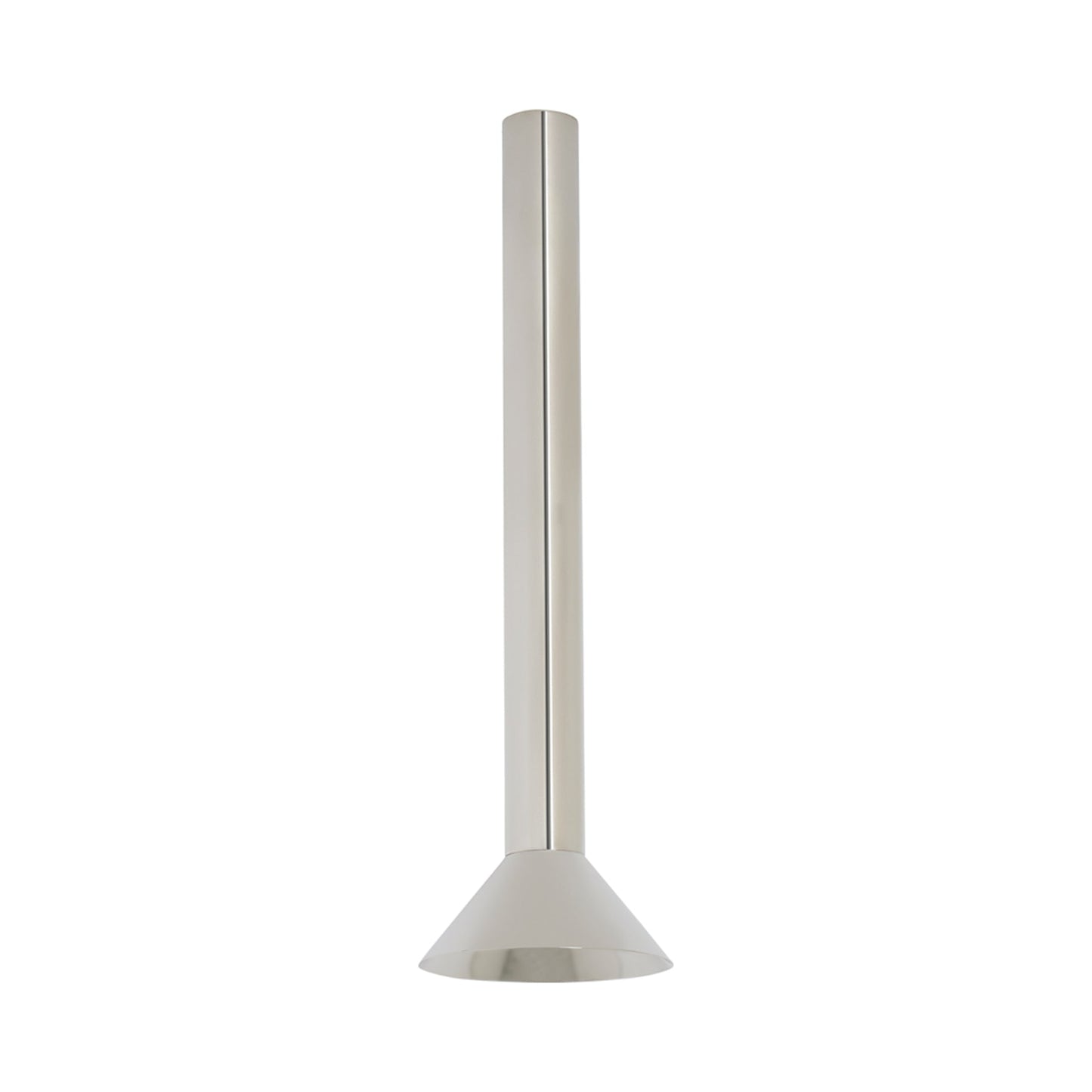 Torres Flush Mount Ceiling Light in Polished Nickel (27.56-Inch).