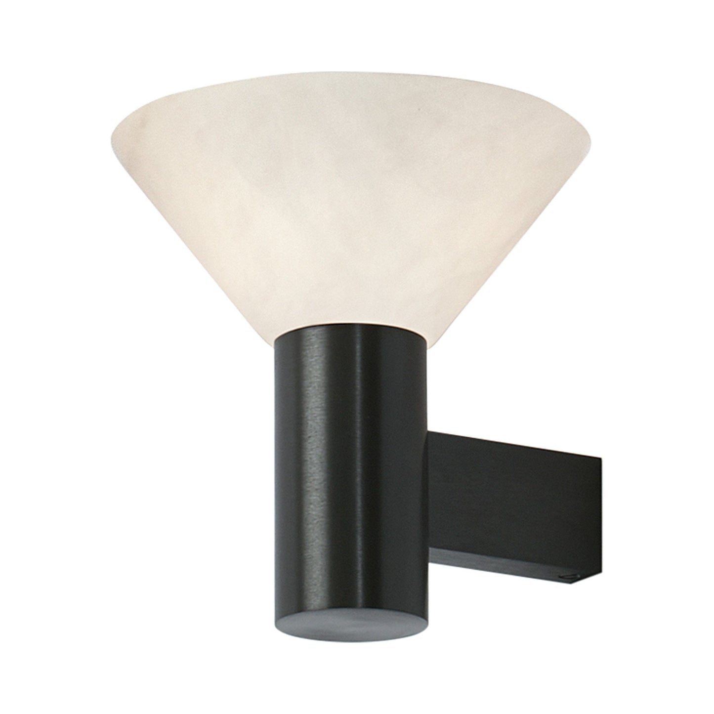 Torres Wall Light in Antique Bronze/Honed Alabaster.