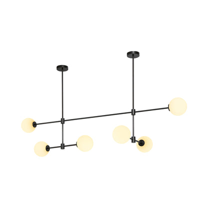 Trevi LED Chandelier in Bronze (6-Light).