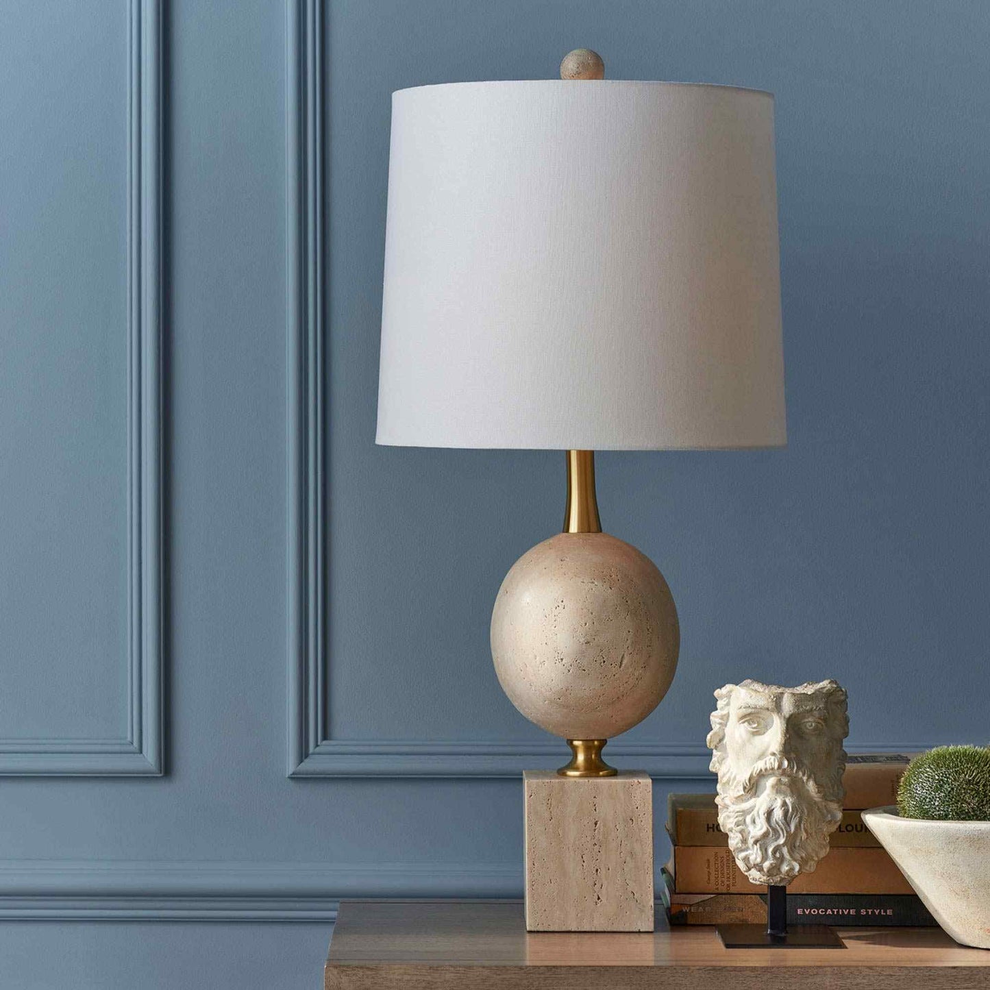 Adorno Table Lamp in living room.