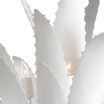 Agave Chandelier in Detail.