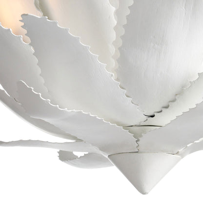 Agave Chandelier in Detail.