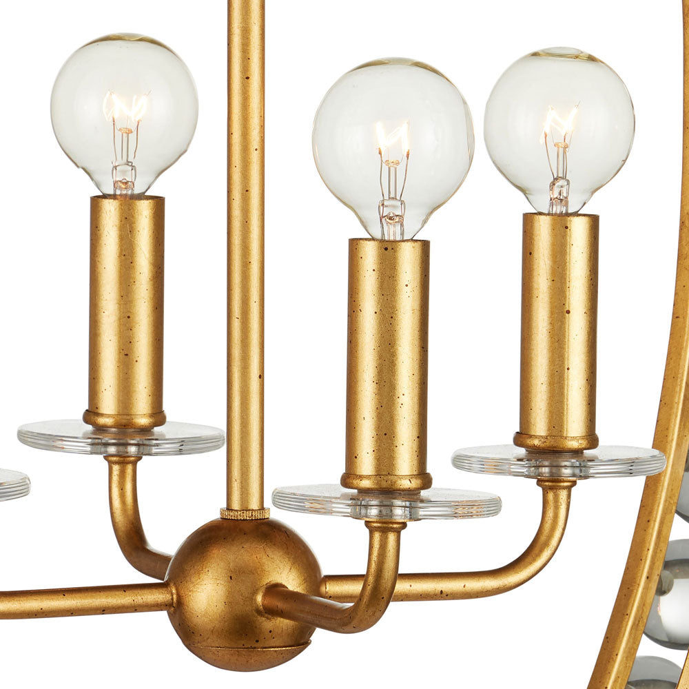 Amadora Chandelier in Detail.