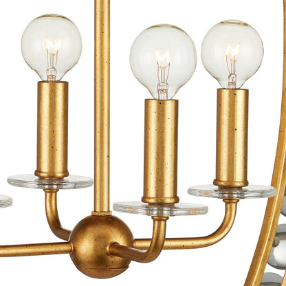 Amadora Chandelier in Detail.
