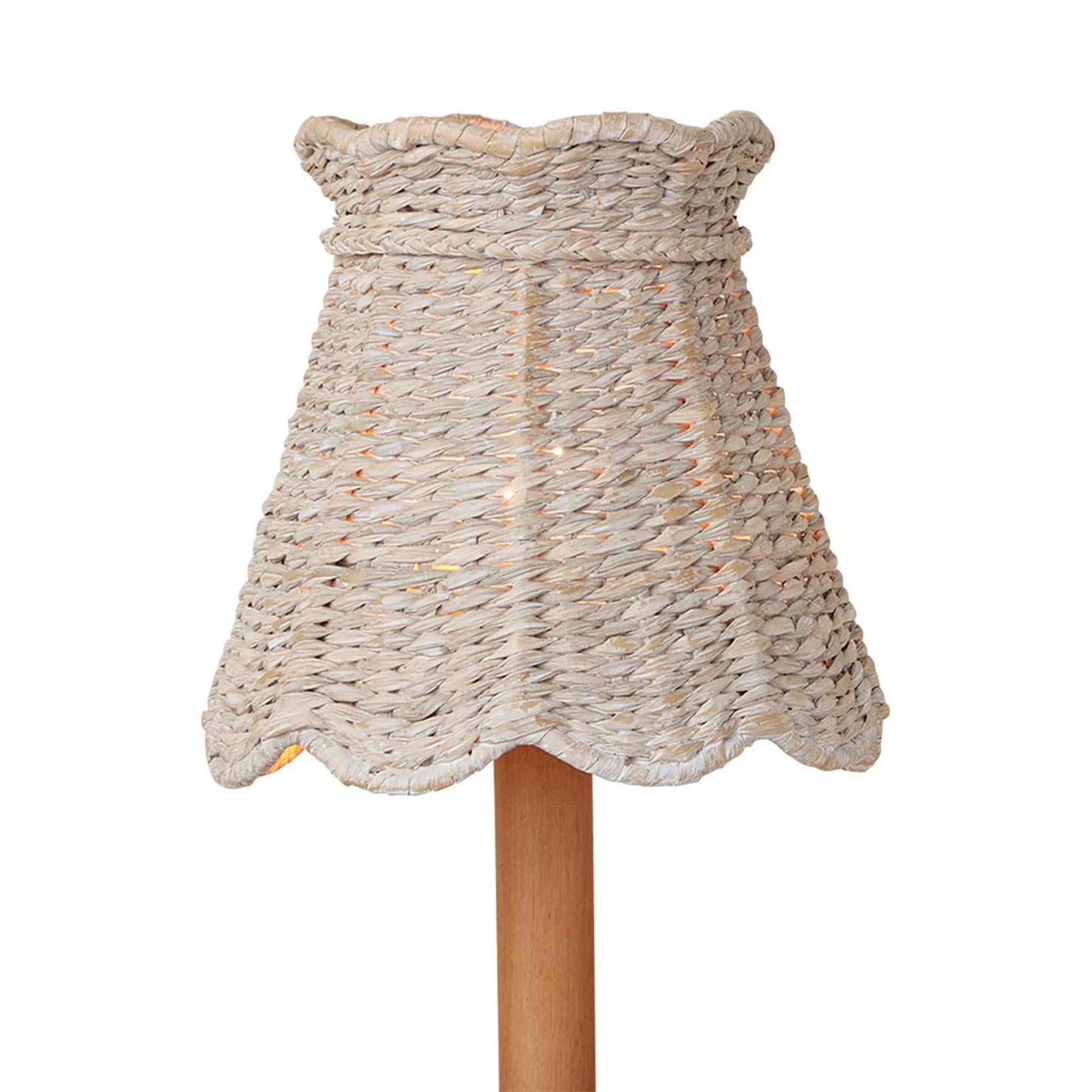 Annabelle Chandelier Shade in Whitewashed.