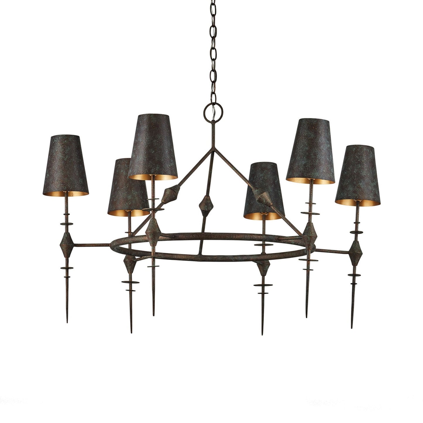 Anselm Chandelier in Detail.