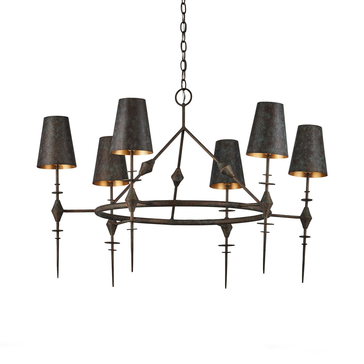 Anselm Chandelier in Detail.