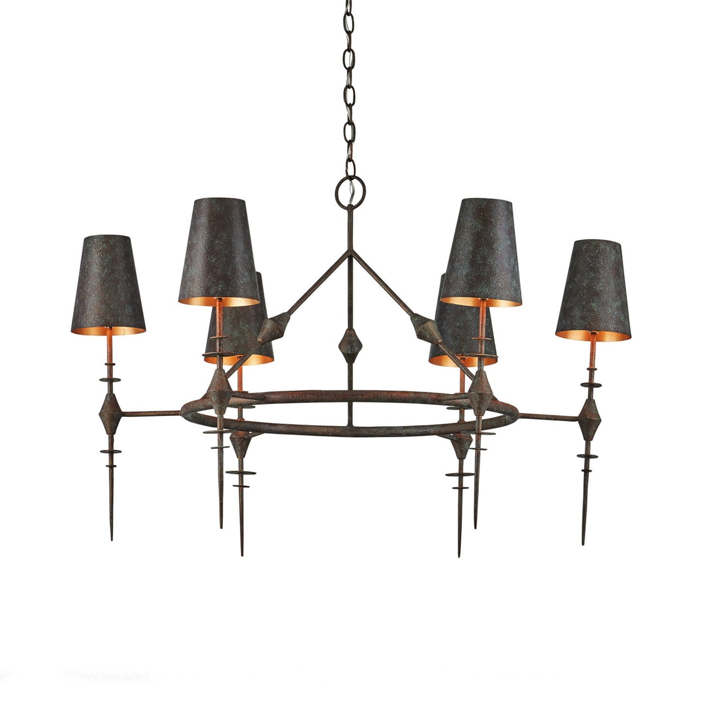 Anselm Chandelier in Detail.