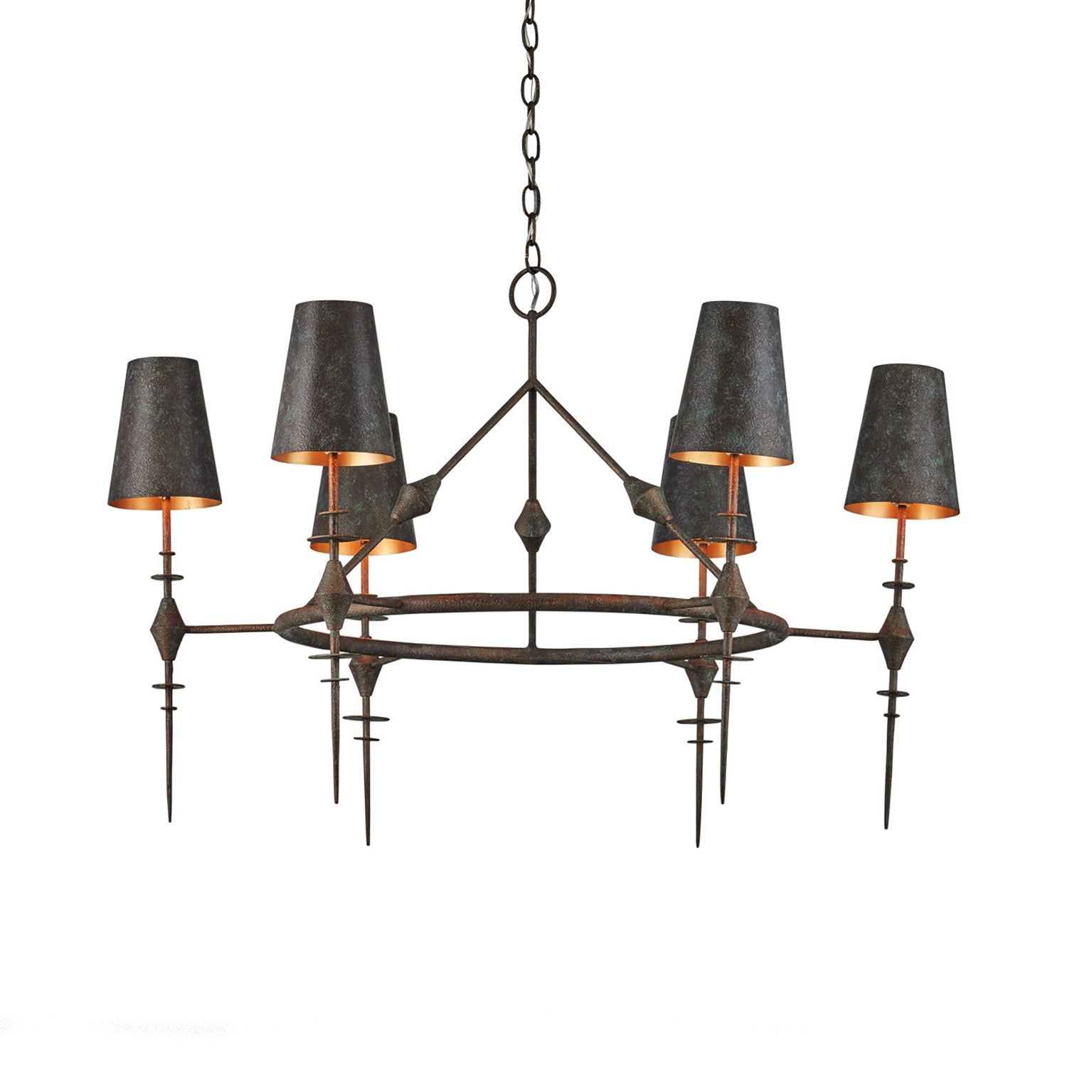 Anselm Chandelier in Detail.