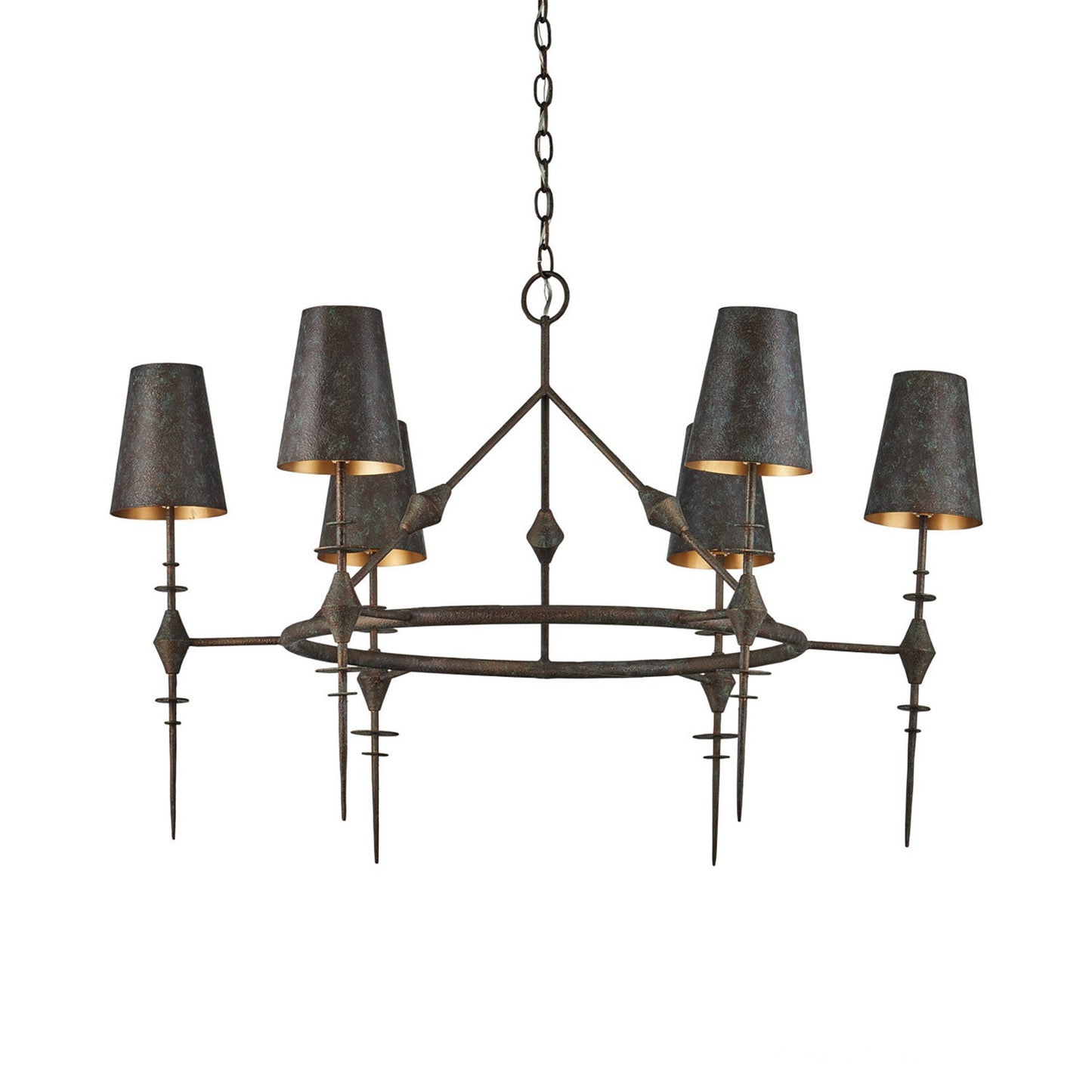Anselm Chandelier in Detail.