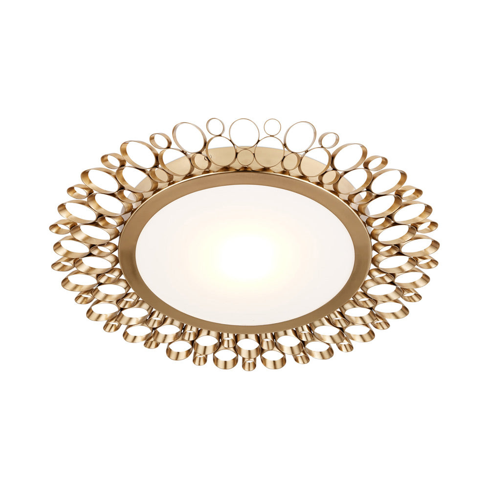 Antares LED Flush Mount Ceiling Light in Detail.
