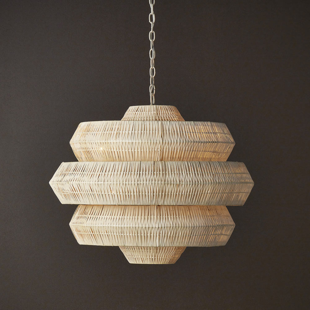 Antibes Chandelier in Detail.