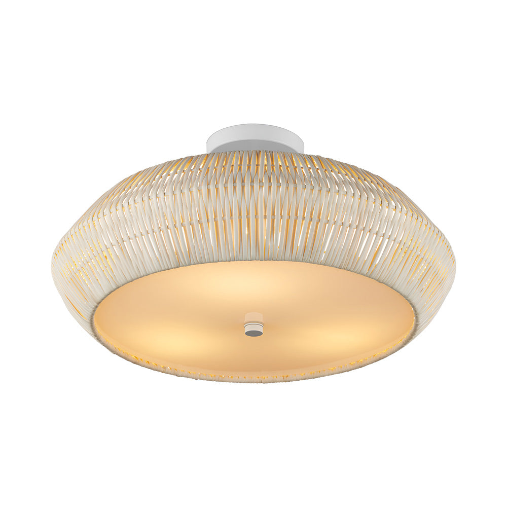 Antibes Semi Flush Mount Ceiling Light in Detail.