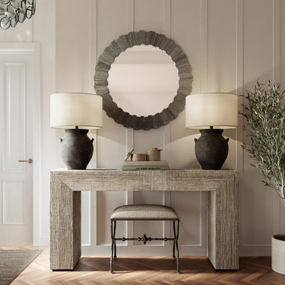 Anza Table Lamp in living room.