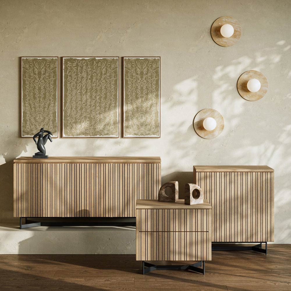 Apricity Wall Light in living room.