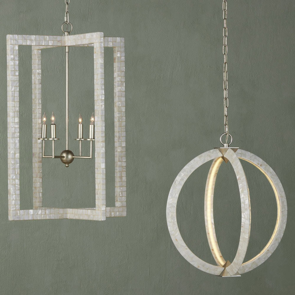 Arietta Orb LED Chandelier in Detail.