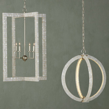 Arietta Orb LED Chandelier in Detail.