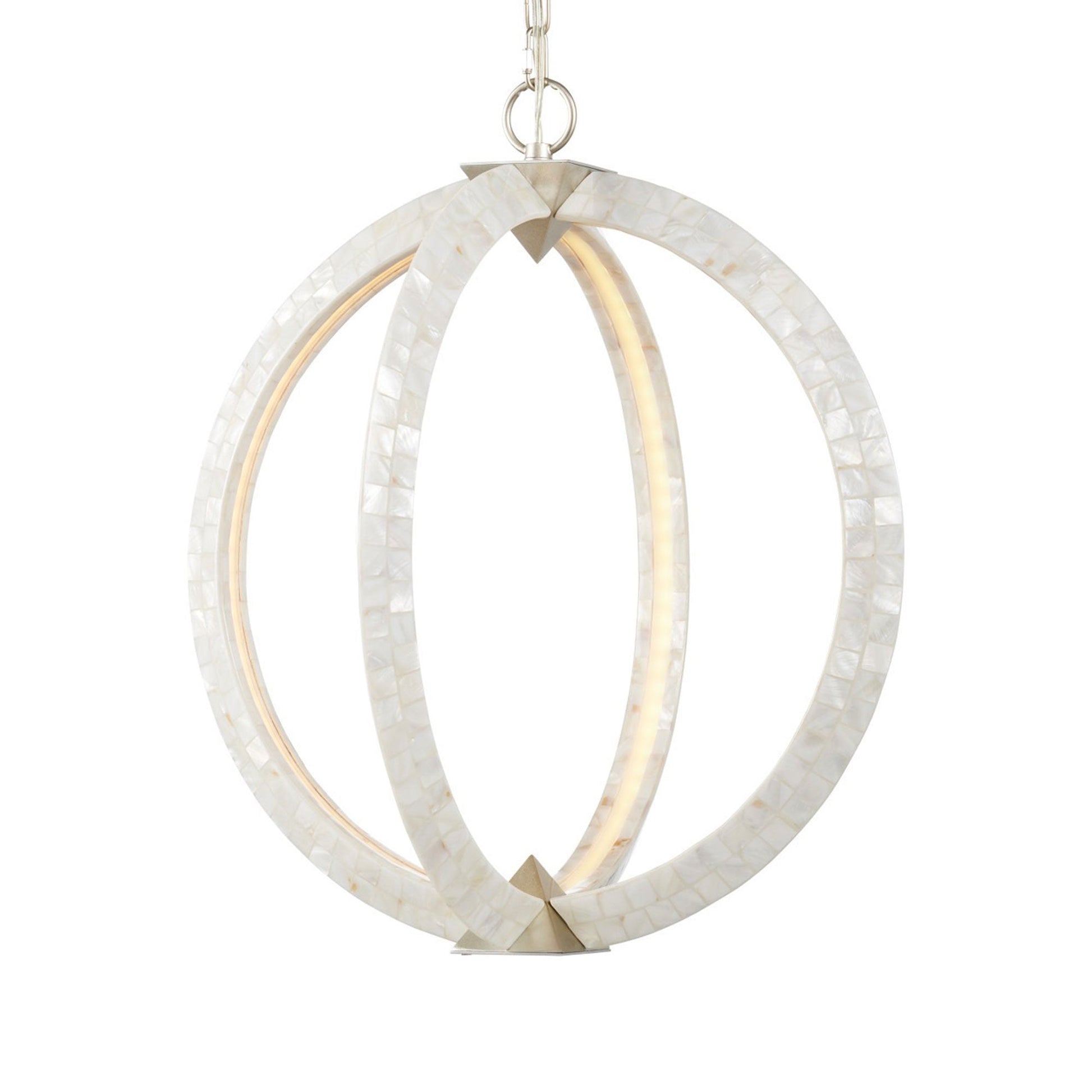 Arietta Orb LED Chandelier in Detail.