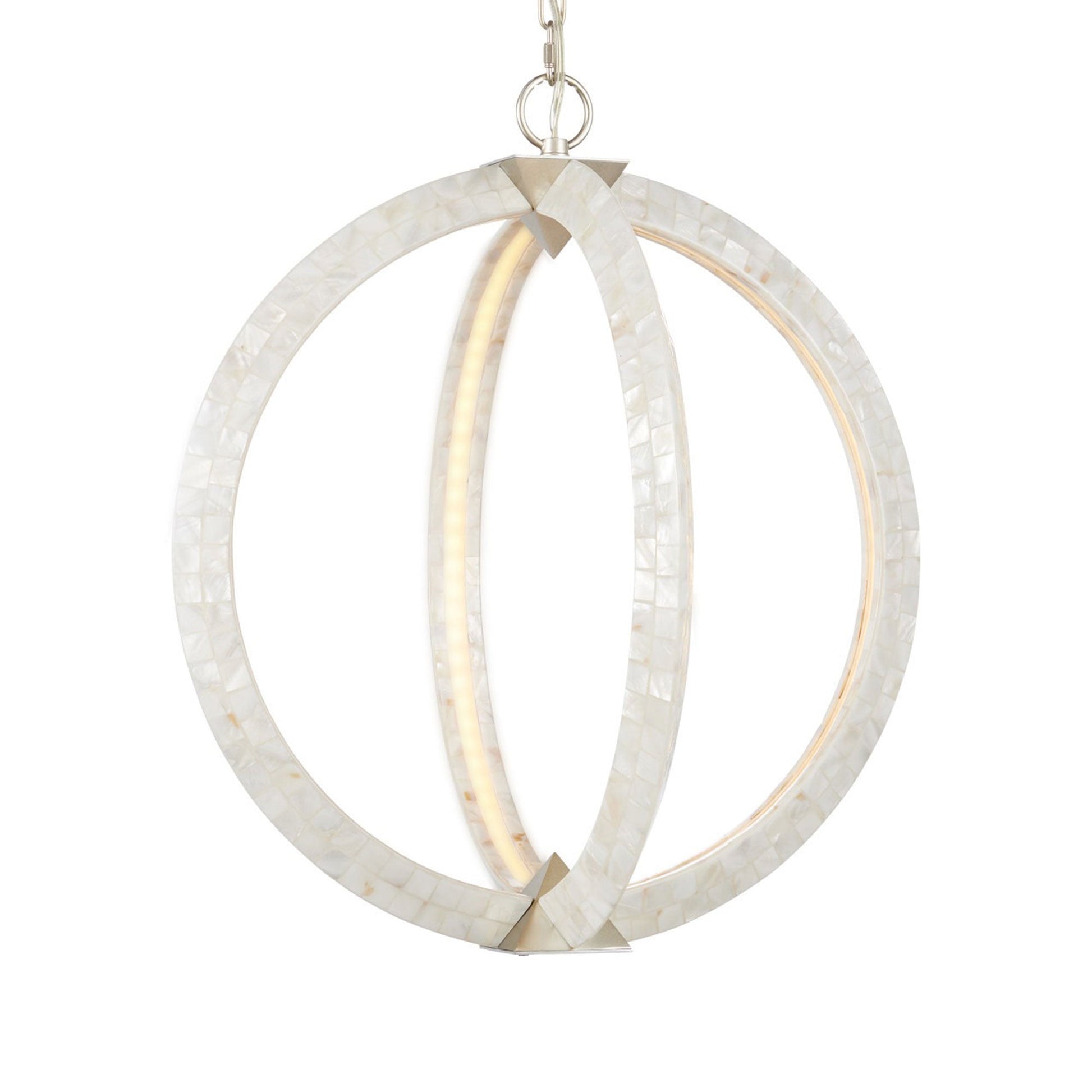 Arietta Orb LED Chandelier in Detail.