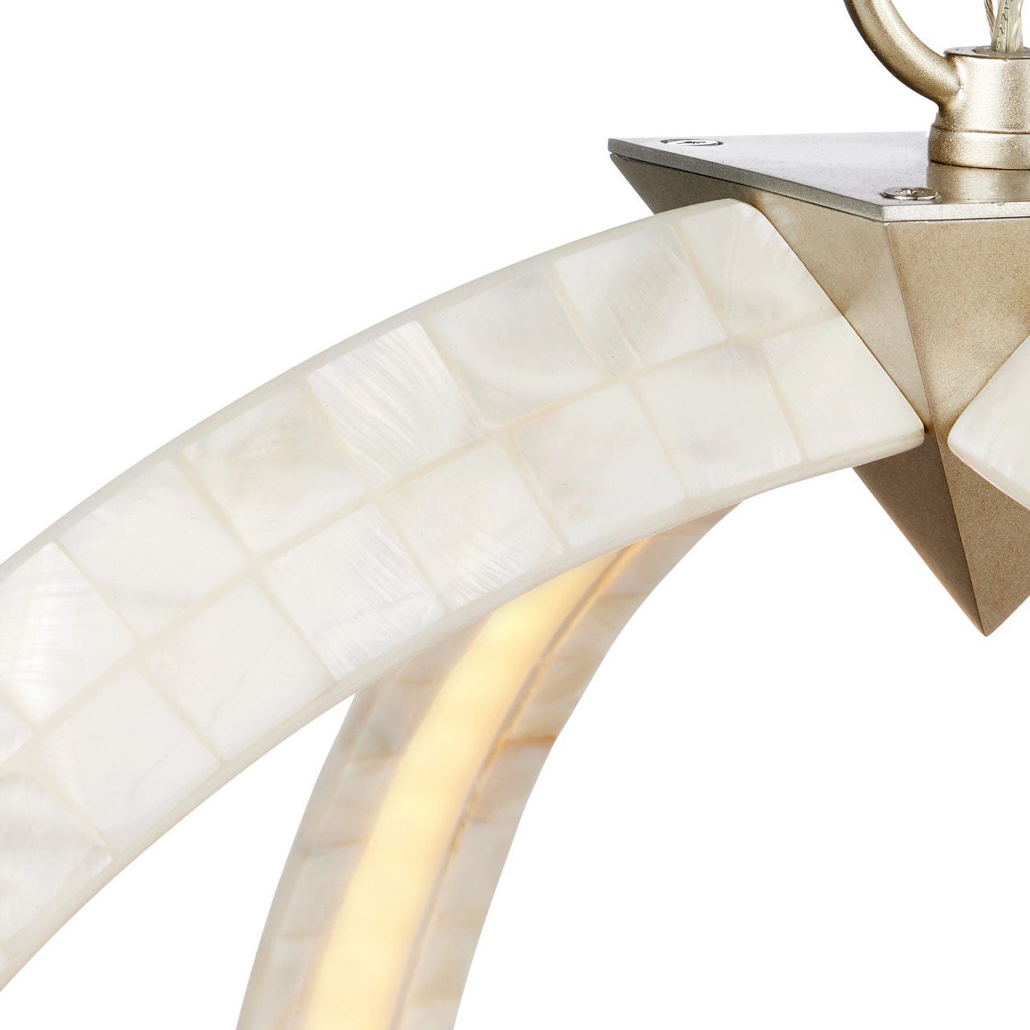 Arietta Orb LED Chandelier in Detail.