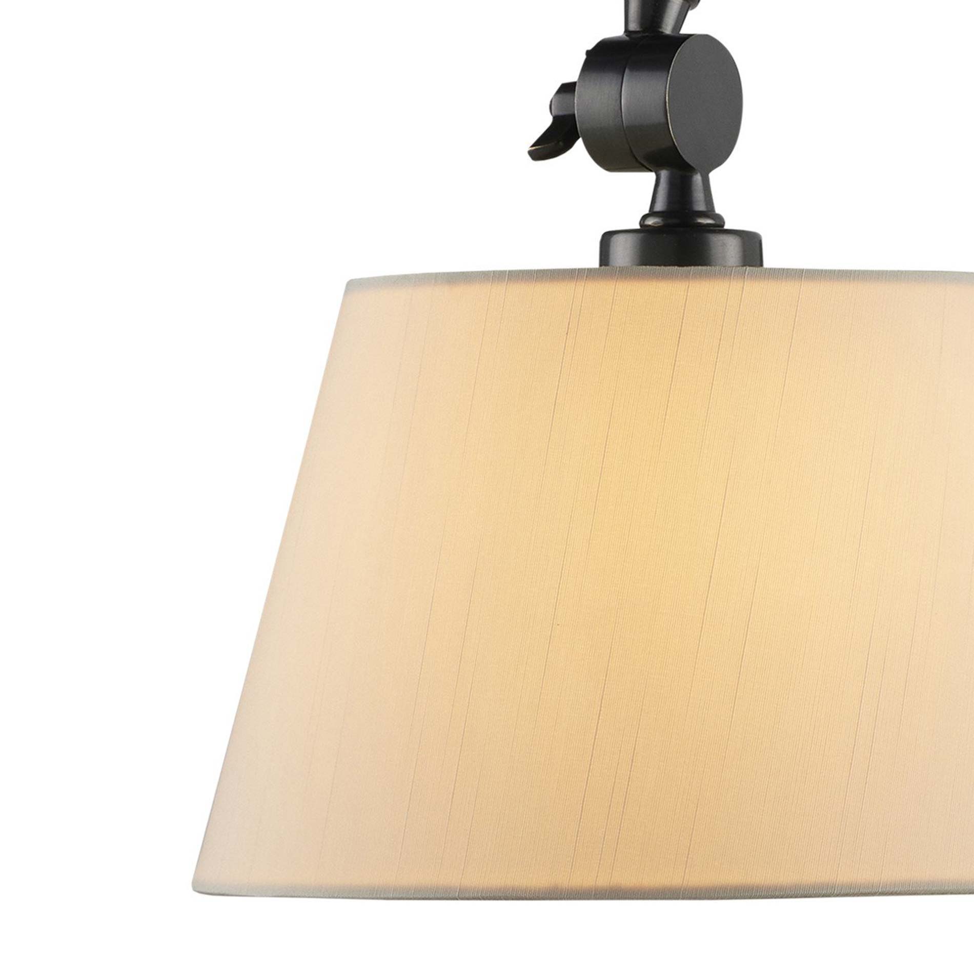 Ashby Swing Arm Wall Light in Detail.