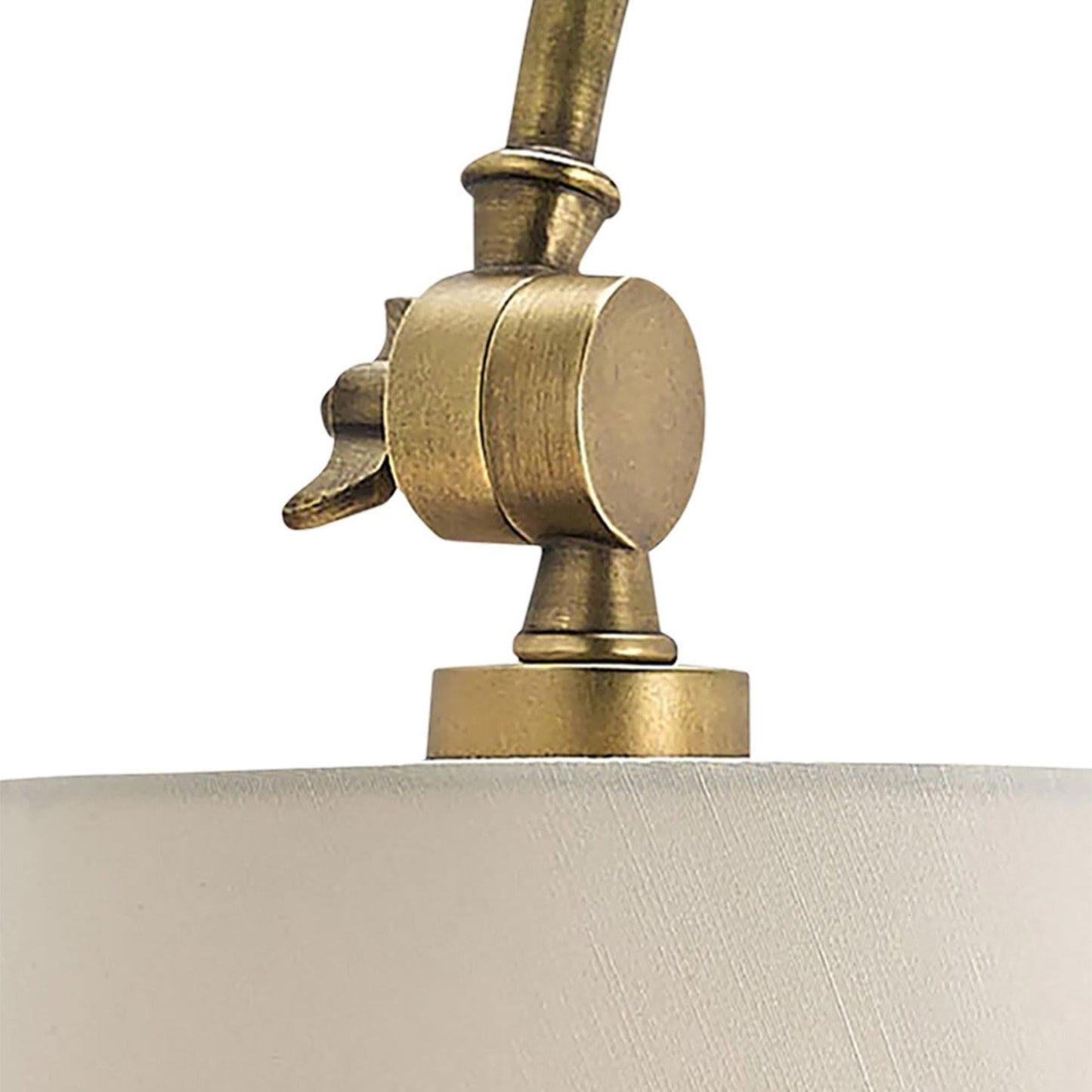 Ashby Swing Arm Wall Light in Detail.