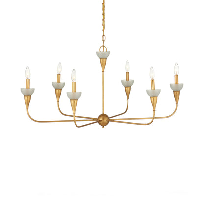 Aurelia Chandelier in Detail.