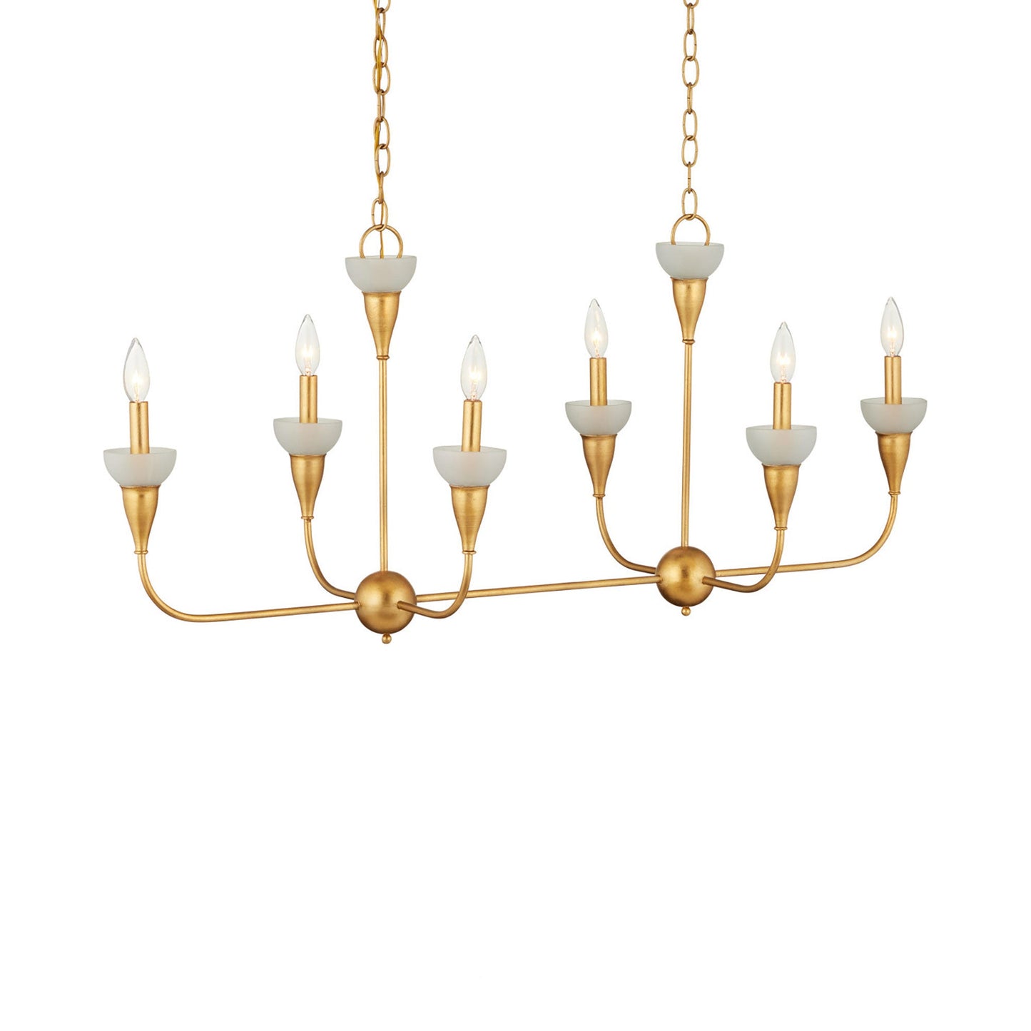 Aurelia Rectangular Chandelier.