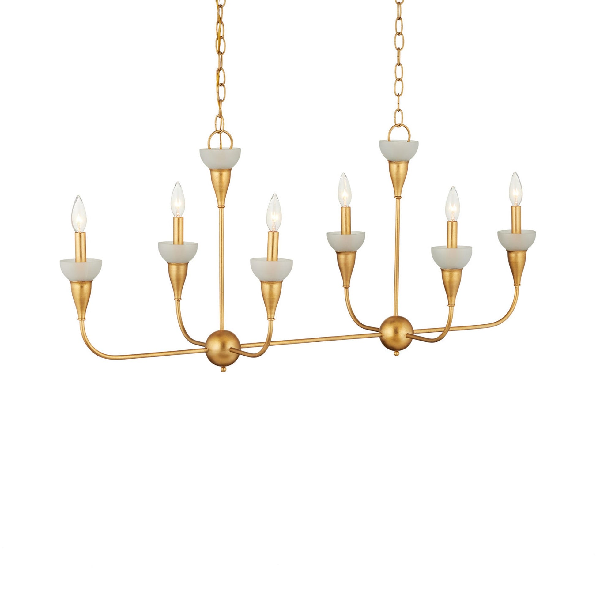 Aurelia Rectangular Chandelier.