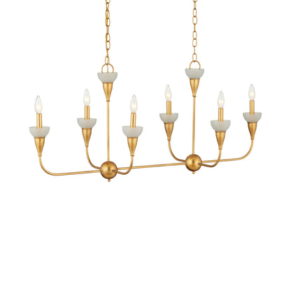 Aurelia Rectangular Chandelier.