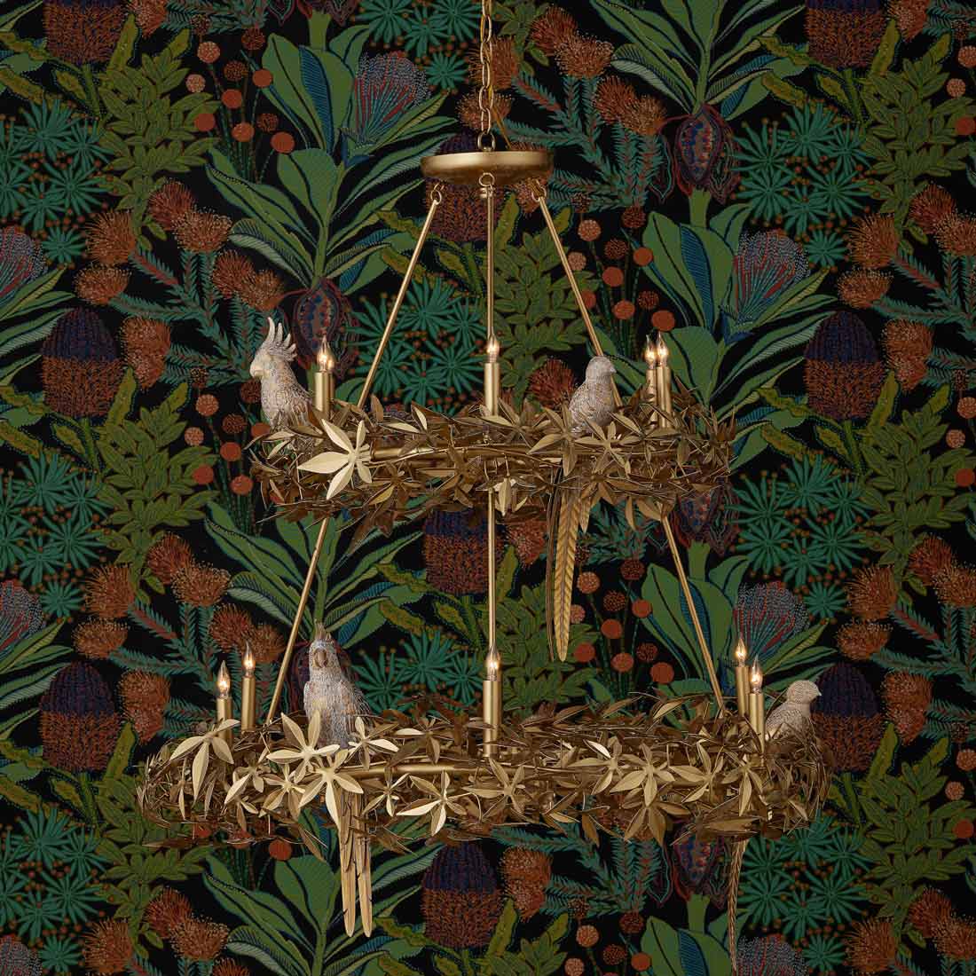 Aviary Chandelier in Detail.