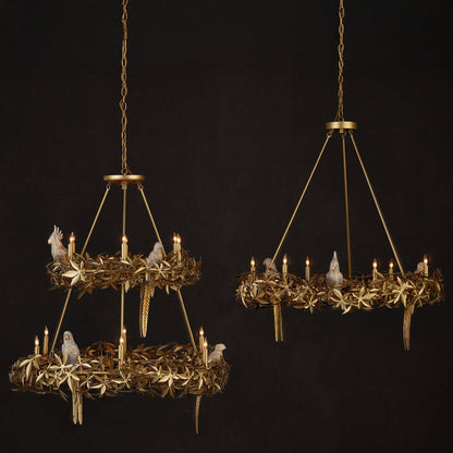 Aviary Chandelier in Detail.