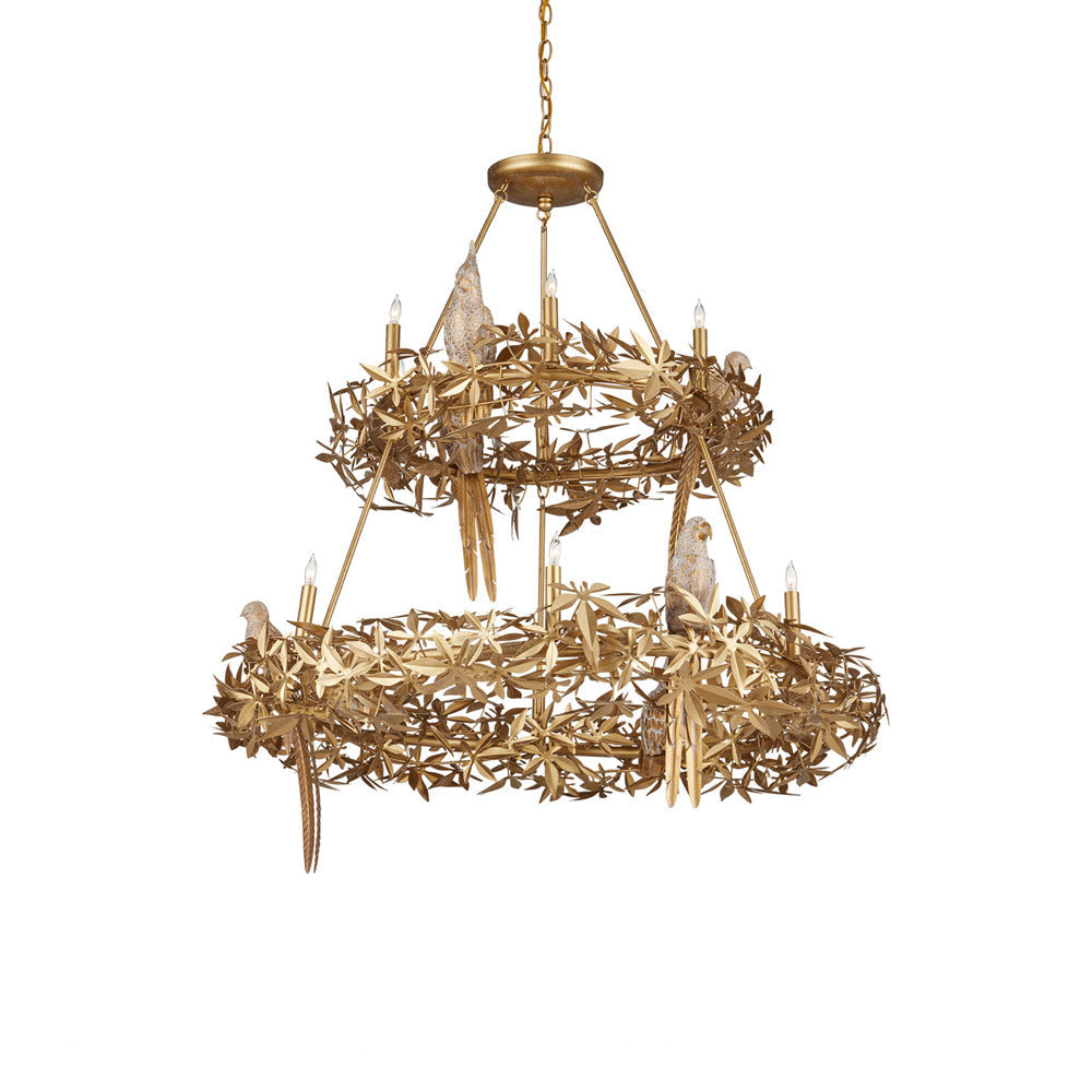 Aviary Chandelier in Detail.