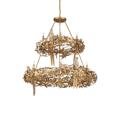 Aviary Chandelier in Detail.