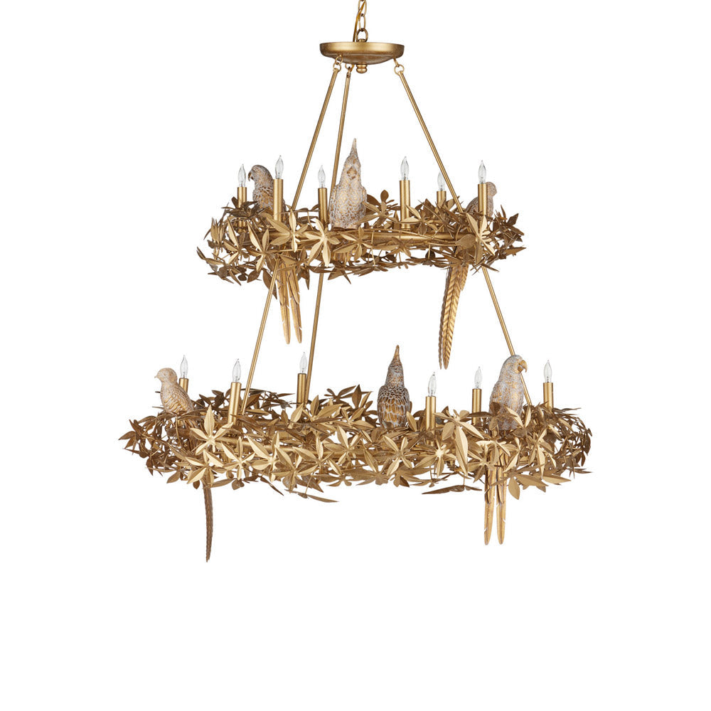 Aviary Chandelier in Detail.